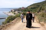 На пути из монастыря Ксенофонт в Пантелеимонов монастырь, май 2012 г.