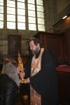 Поклонение Плату Пресвятой Богородицы  в Кафедральном соборе в Шартре, 2 мая 2012 г.