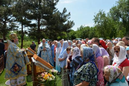 Нажмите для увеличения Празднование в честь иконы Божией Матери «Мати Молебница» в Аскании-Нова