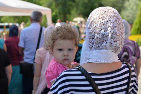 Нажмите для увеличения Празднование в честь иконы Божией Матери «Мати Молебница» в Аскании-Нова