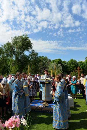 Нажмите для увеличения Празднование в честь иконы Божией Матери «Мати Молебница» в Аскании-Нова
