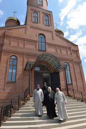 Нажмите для увеличения Празднование в честь иконы Божией Матери «Мати Молебница» в Аскании-Нова