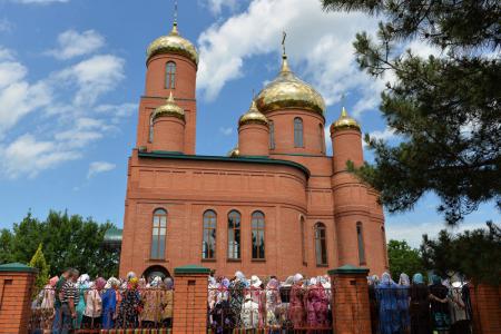 Нажмите для увеличения Празднование в честь иконы Божией Матери «Мати Молебница» в Аскании-Нова