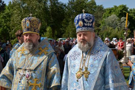 Нажмите для увеличения Празднование в честь иконы Божией Матери «Мати Молебница» в Аскании-Нова