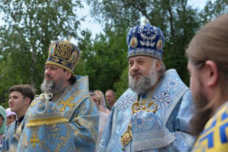 Нажмите для увеличения Празднование в честь иконы Божией Матери «Мати Молебница» в Аскании-Нова