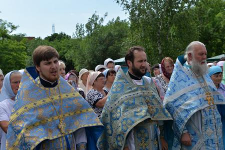 Нажмите для увеличения Празднование в честь иконы Божией Матери «Мати Молебница» в Аскании-Нова