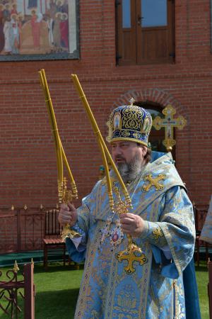 Нажмите для увеличения Празднование в честь иконы Божией Матери «Мати Молебница» в Аскании-Нова