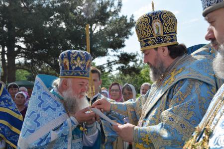 Нажмите для увеличения Празднование в честь иконы Божией Матери «Мати Молебница» в Аскании-Нова