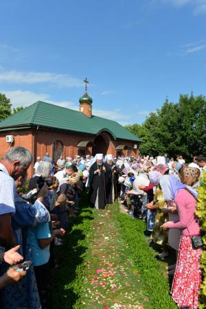 Нажмите для увеличения Празднование в честь иконы Божией Матери «Мати Молебница» в Аскании-Нова